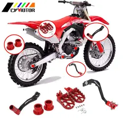 Motocycle CNC Foldbale Gear Shift Lever Shifter Pedal Brake Pedal Footpegs Set For HONDA CRF250L CRF 250L 250 L 2013-2018