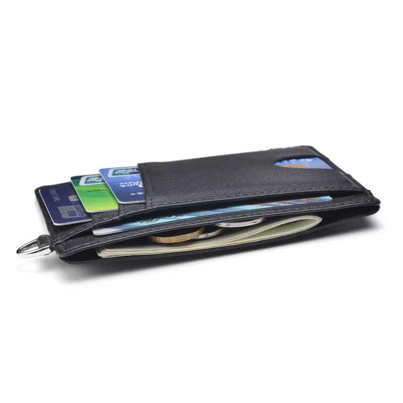 Amazon Magnetic Card ID Card Clamp RFID Card Documents Bus Wallet Emplyee's Card Shielded Card Case