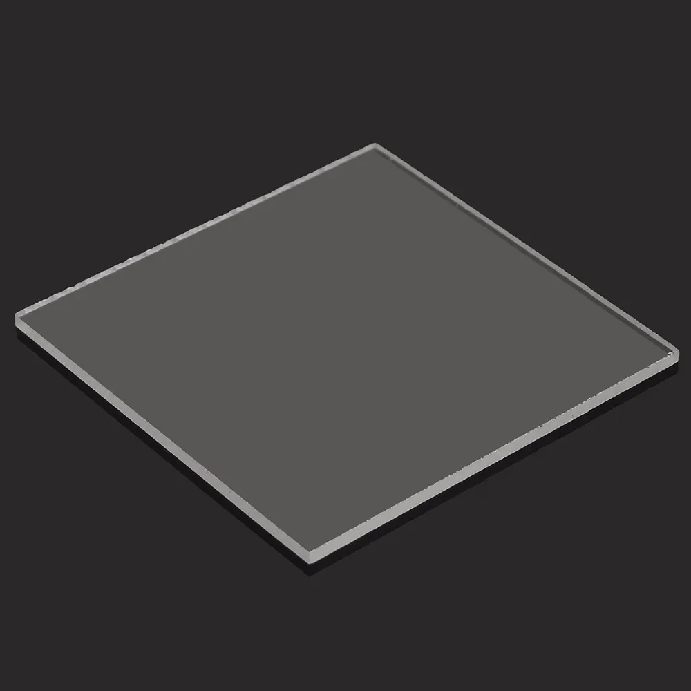 100x100x2.8mm Transparent Acrylic (PMMA) Tinted Sheets acrylic plate black/white/red/green/orange