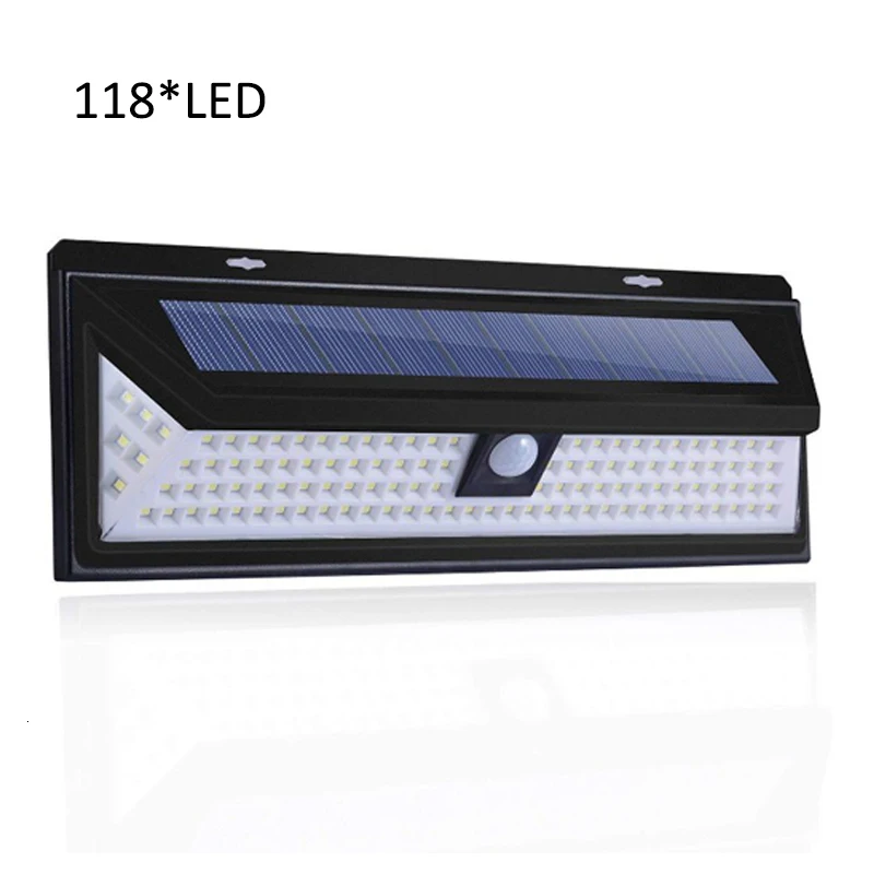 

90/118 LED Solar Light Solar PIR Motion Sensor Lamp IP65 Waterproof Outdoor Garden Yard Lamp Emergency Security Light Solar Lamp