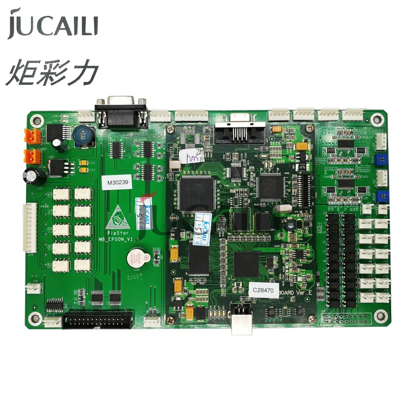 Imagem -03 - Jucaili Venda Quente Impressora de Grande Formato Humano Xuli Allwin Twinjet Kit Placa de Cabeça Dupla para Dx5 Placa Principal do Transporte