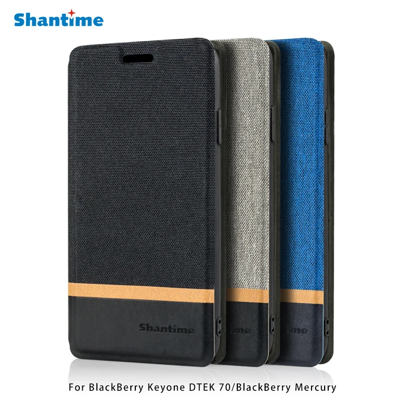 PU Leather Phone Bag Case For BlackBerry Keyone DTEK 70 Flip Case For BlackBerry Mercury Business Case PC Shell Back Cover