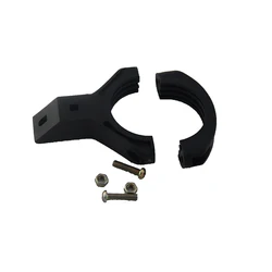 Prime Focus Lnb holder Satellite Dish antenna Plastic material Black hold up lnb C band and Ku Lnb holder bracket