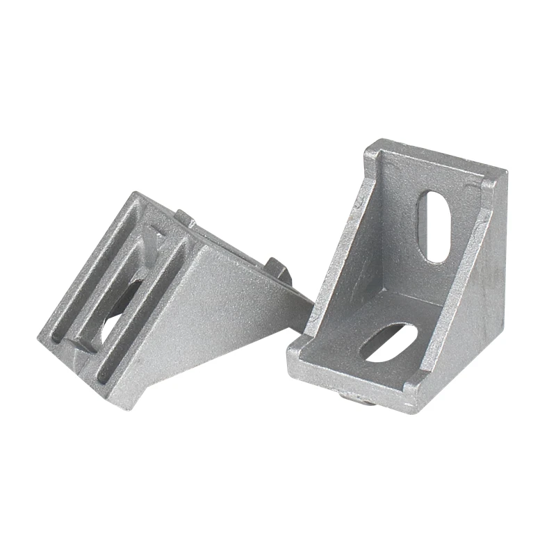 

10-25pcs Aluminum 2020 Corner Bracket Fittings L type Angle Code for Industrial Connector Aluminium Profile CNC Router Hardware