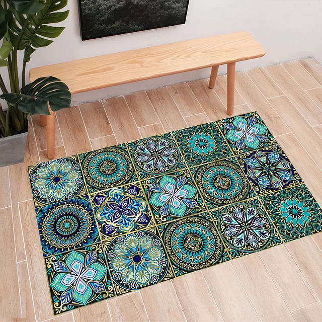 10pcs Mandala Pattern Matte Tile Floor Sticker Transfers Covers Wear-resisting Vinyl Wallpaper Kitchen Bathroom Table Wall Decor 3 10pcs Mandala Pattern Matte Tile Floor Sticker Transfers Covers Wear-resisting Vinyl Wallpaper Kitchen Bathroom Table Wall Decor 3