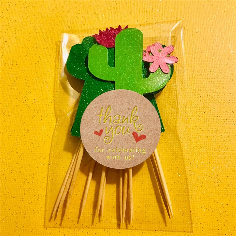 500 Chiếc Cảm Ơn Bạn Dán Tròn Giấy Kraft 1Inch Miếng Dán Thủ Công Làm Bánh Gói Nhãn Nhỏ Store Kinh Doanh Bao Bì Dán