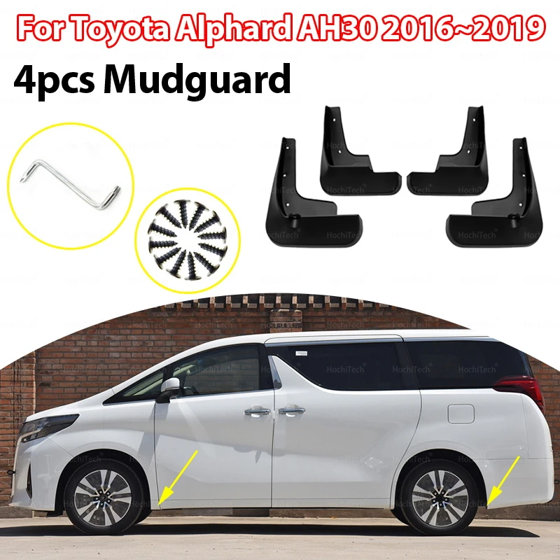 

Брызговики для Toyota Alphard AH30 2016 ~ 2019 2017 2018