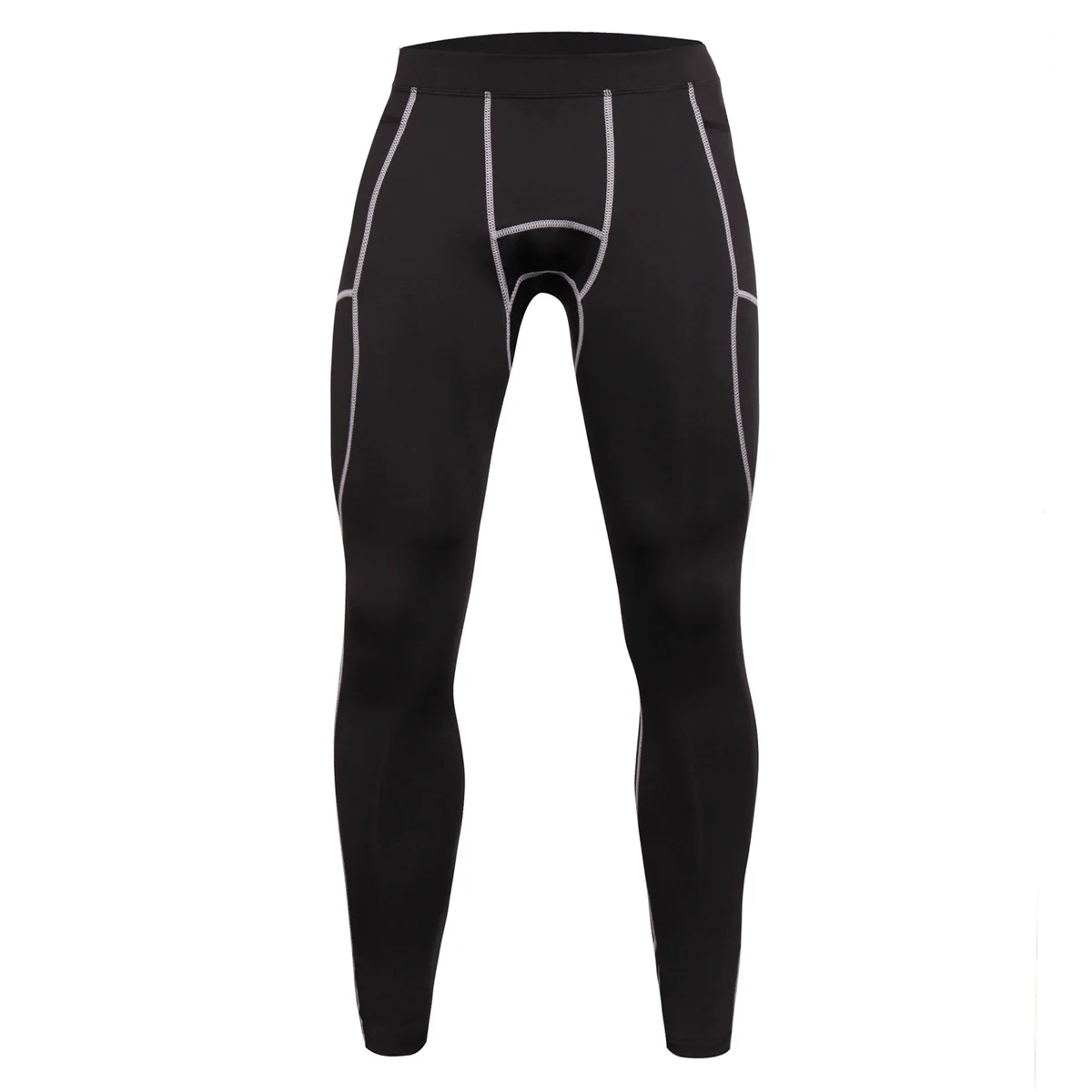 GEJINIDI 1, 2 or 3 Pack Men's Compression Pants, Cool Dry Athletic Workout Running Tights Leggings with Pocket/Non-Pocket