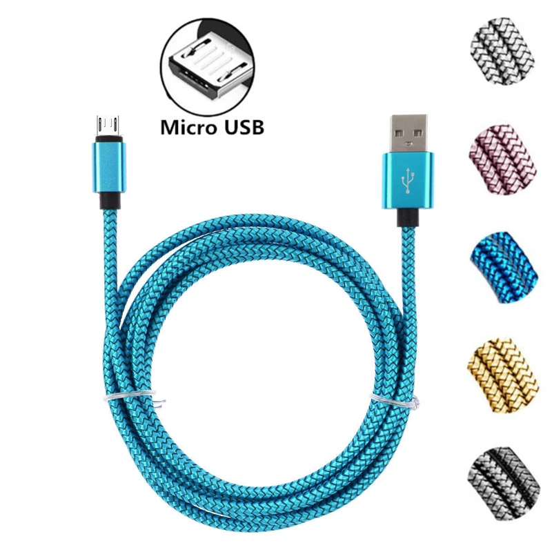 Micro USB Cable 2A Fast Charging Data USB Cable For Samsung Xiaomi Redmi Note 4X 5 Pro Huawei htc Android Charger Cord Cables