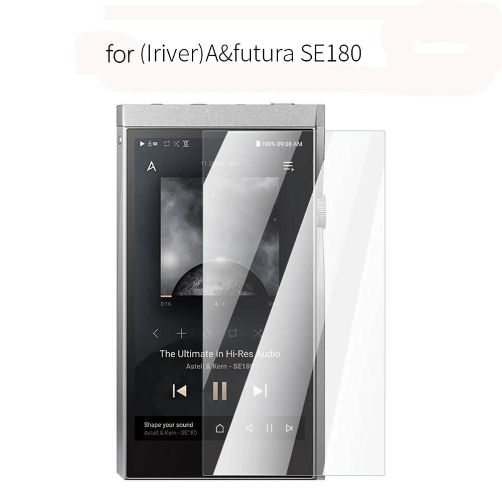شاشة مرنة غشاء واقي مضاد للانفجار مضاد للخدش لمشغل موسيقى ايريفر اي وفوتورا SE180 HIFI MP3 (وليس زجاجي)