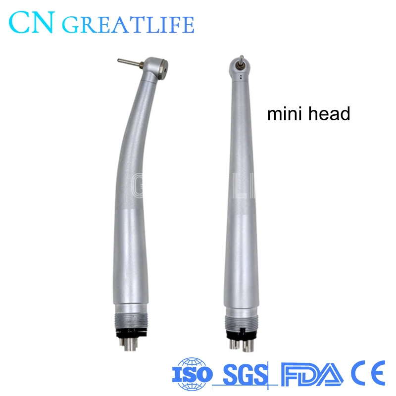 Dental Laboratory Children Super Mini Small Head Dental High Speed Handpieces Led High Speed Handpiece for Child