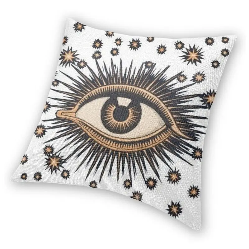 Cool Vintage Mystic Eye fodera per cuscino decorazione 3D stampa fronte-retro cuscino per amuleto spirituale per auto