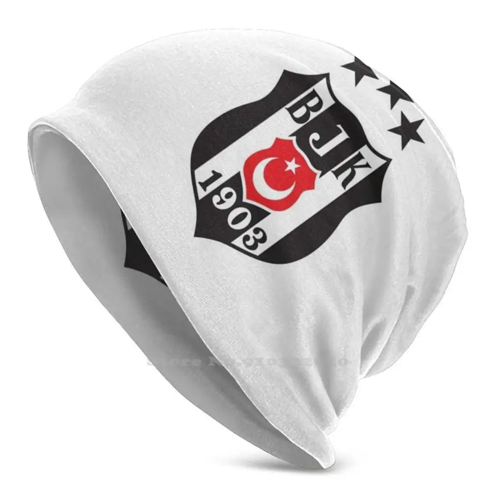 Besiktas Jk Knitted Hat Warm Beanie Outdoor Caps Besiktas Jk Turkey Süper Lig Soccer Football