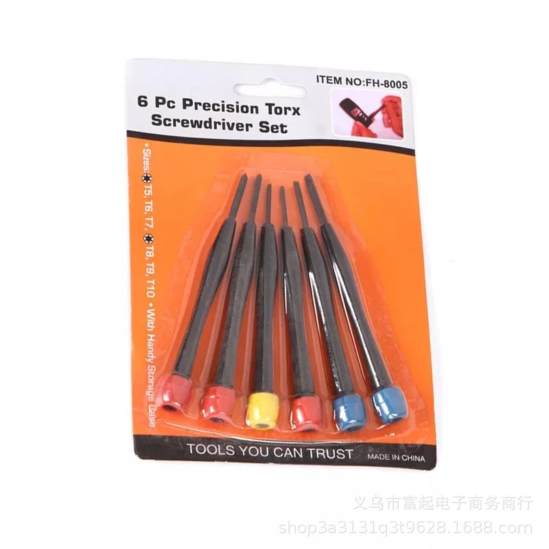 6 pezzo di Piccola Dimensione di Precisione Set di Cacciaviti Repair Tool per la Macchina Fotografica Della Vigilanza Computer