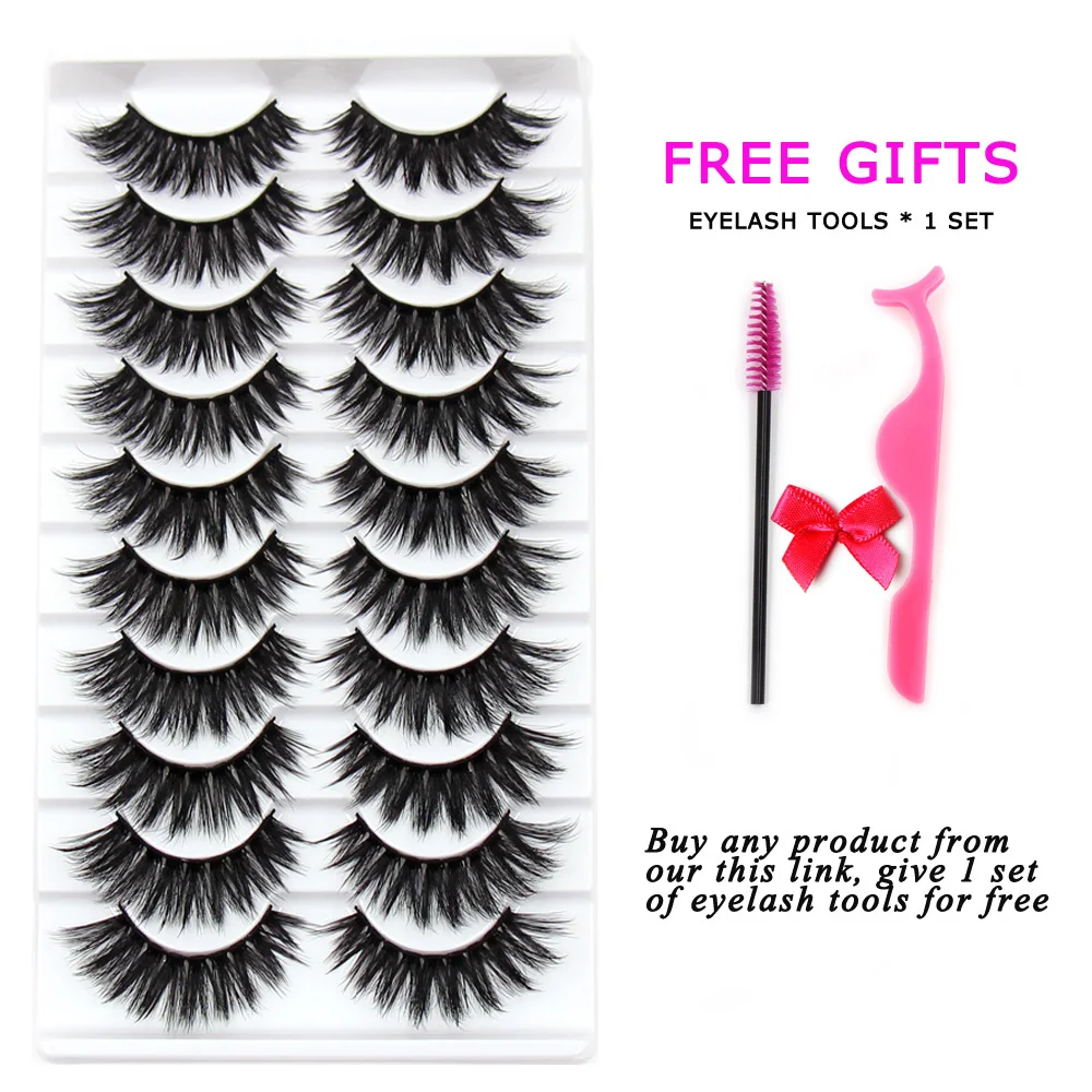 Makeup 3D Faux Mink Lashes Natural Fluffy False Eyelashes  Wholesale Wispy Thick Long  Natural Eye Makeup Tools Eye Lashes 3DA39