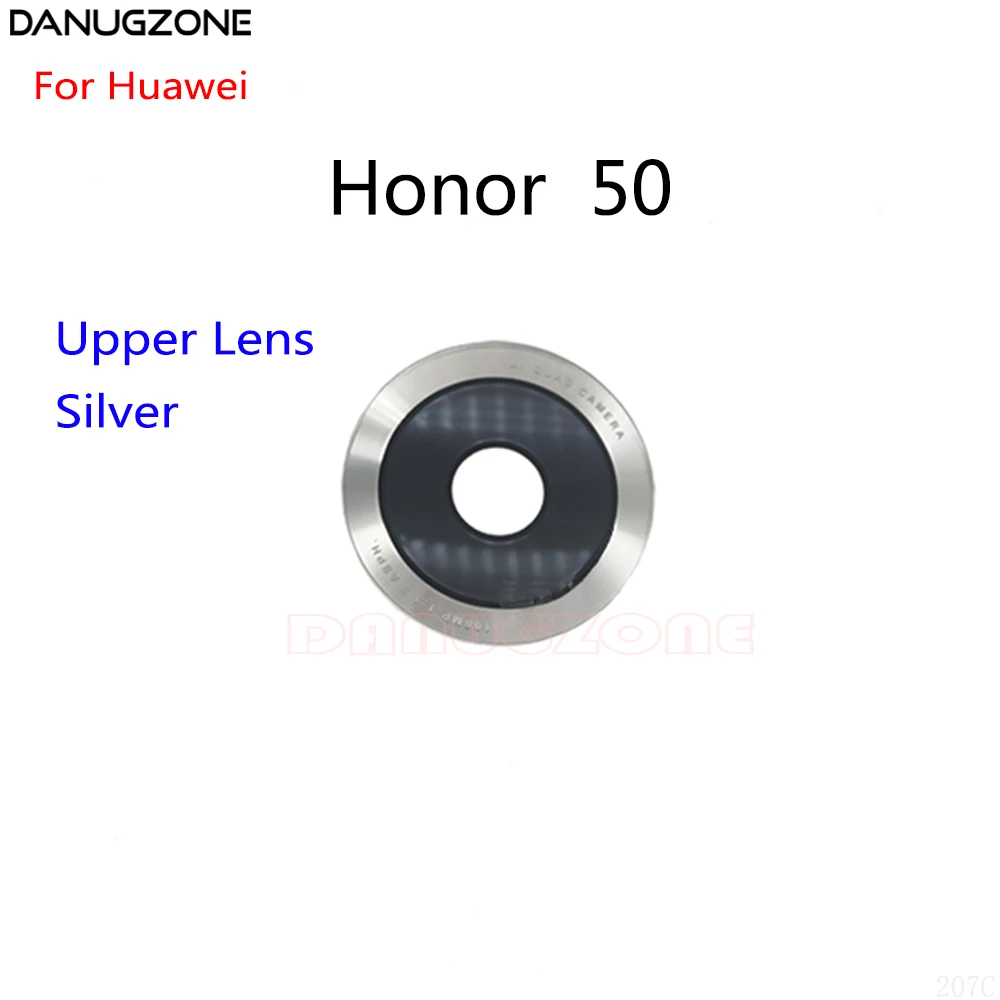 2PCS/Lot For Huawei Honor 50 Back Lens Rear Camera Glass Lens Mirror