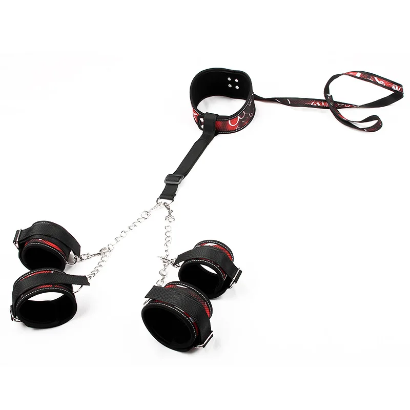 Bdsm Sex Bondage Sexy Handcuffs Collar Fetish Flirting Rope Slave Sex Toys For Woman Couples Gay Adult Games Erotic Accessories