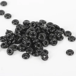 100pcs Carp Fishing Round rubber Rig Ring Internal Diameter 1.7mm 2.0mm 2.8mm Fishing Tackle Accessories Quick Change O Rings