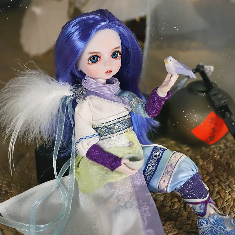 DBS DREAM FAIRY Doll 1/6 BJD Name by Qin's Moon mechanical joint Body With makeup Including hair eyes clothes girls SD