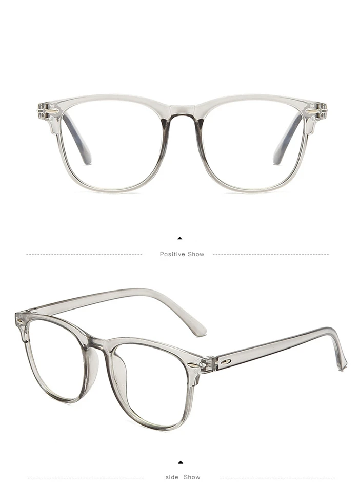 Nieten Platz Kurzsichtig Brille Fertigen Frauen Männer Leopard Rahmen Student Myopes Lunettes 0-1,0-1,5-2,0-2,5-3,0 zu-6,0 – Detail 5