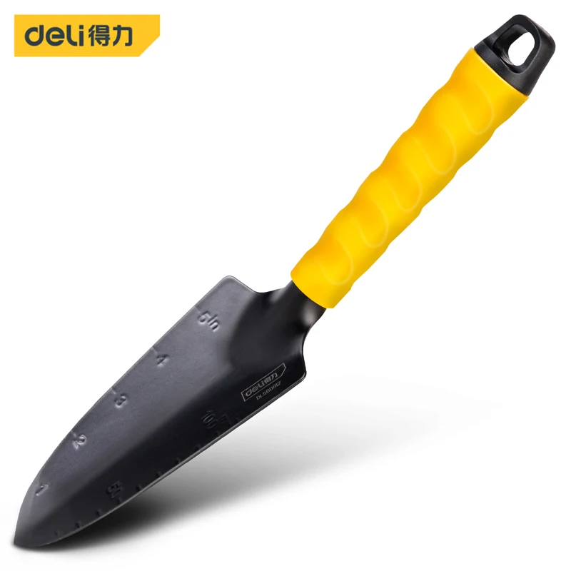 Deli DL580812 Gardening Narrow Shovel 1.5MM Shovel Body Thickness Thermosetting Paint Layer Dig Pictures And Plant Flowers