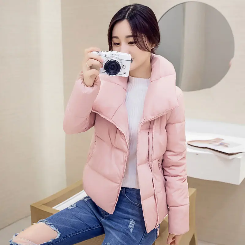 Special Offer Women Winter Short Bread Jacket 2021 Female Korean Loose Coat Thickened Thin Padded Coat Women Student Jacket A383