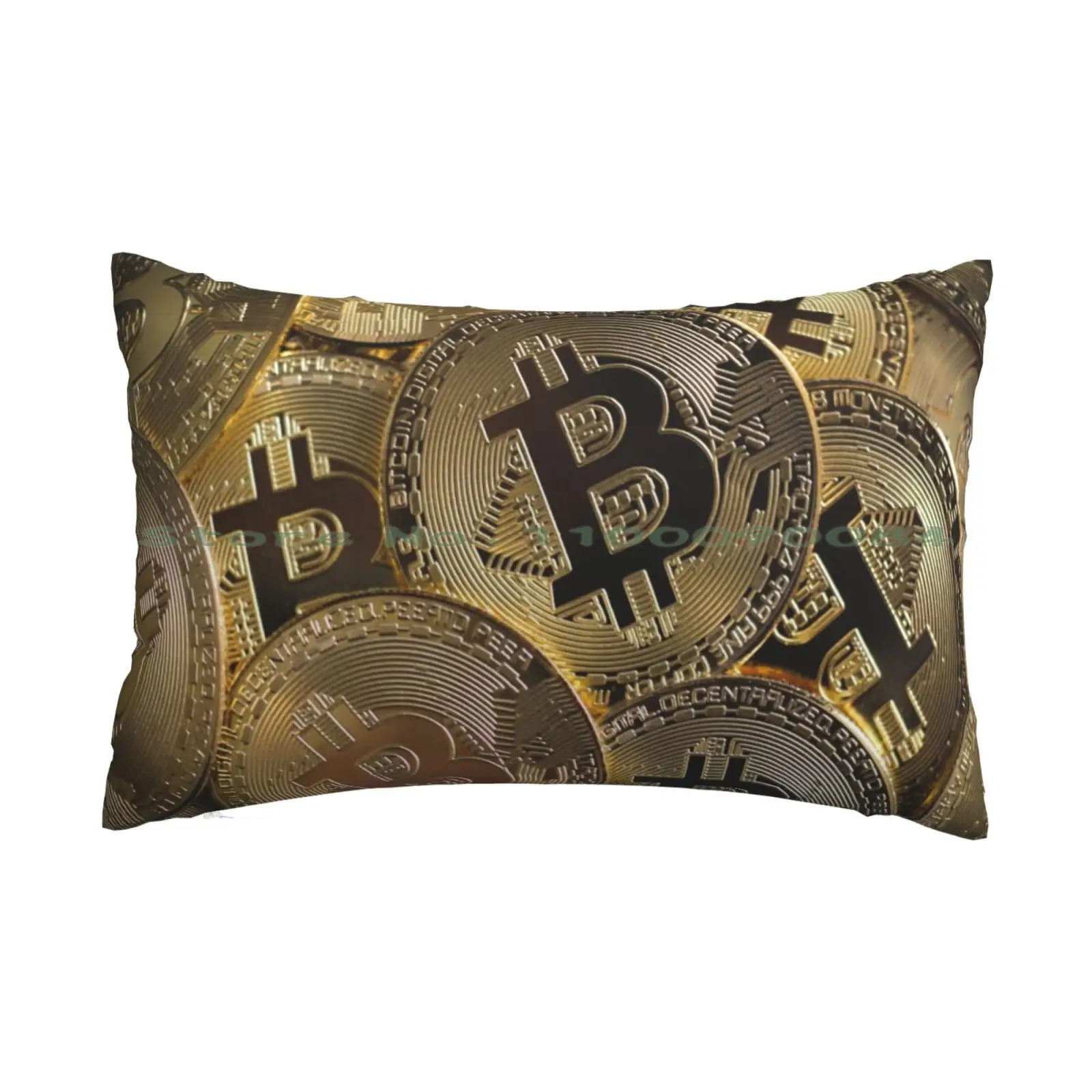 Bitcoins Pillow Case 20x30 50*75 Sofa Bedroom Eva Queen Jazz Family Jlc Family Billionaire Laurent Jlc Marwa Loud Sisika