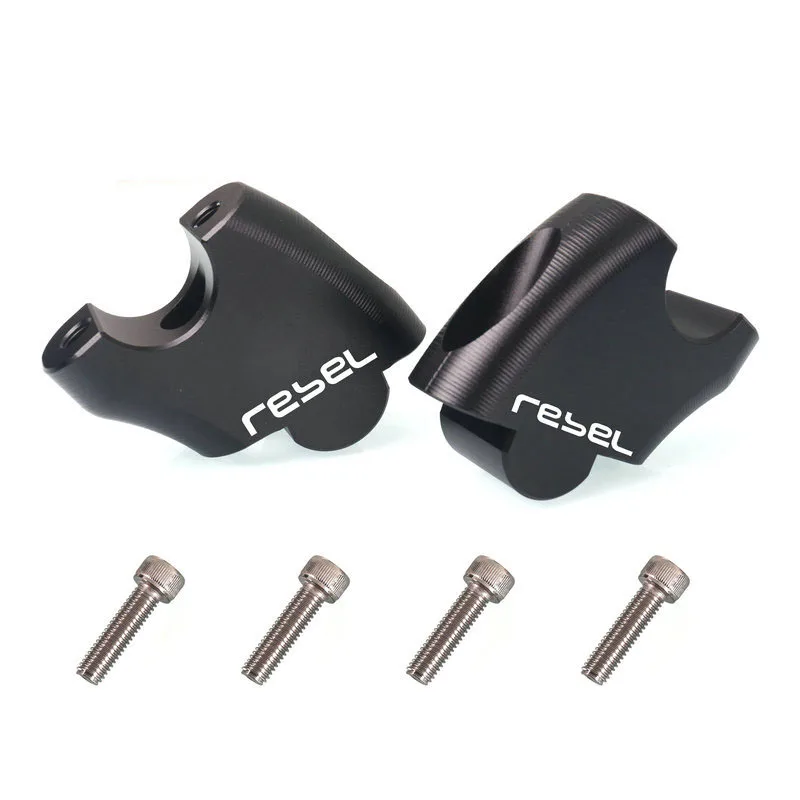 Handlebar Riser Kit For Honda Rebel 500 300 CMX500 Rebel500 CMX300 Rebel300 Pit Dirt Bike Heavy Duty