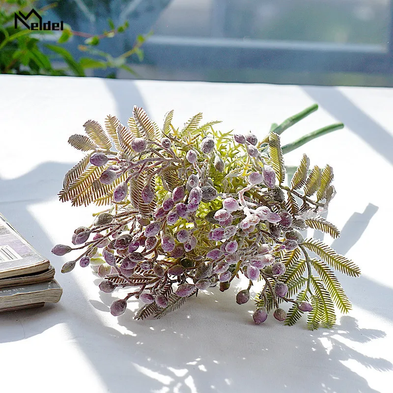 人工花の花束,緑の花の植物,結婚式の装飾,家庭菜園のアクセサリー