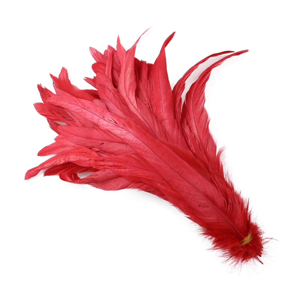 25-30CM Natural Rooster Feathers Tail Coque Cock Plumes For Diy Sewing Clothing Accessory Home Party Decoration Crafts Wholesale