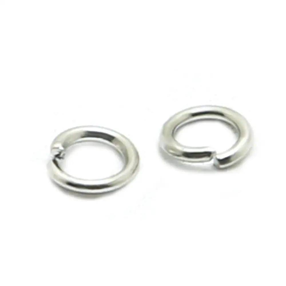 4-10mm Open Circle Jump Rings Silver/Gold/Bronze Color Split Connectors For Jewelry Making Diy Earrings Necklace Accessories