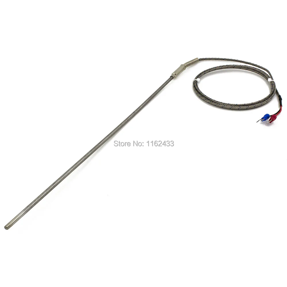 FTARP08 K type 1.5m metal screening cable 300mm flexible probe sheathed thermocouple temperature sensor WRNK-191