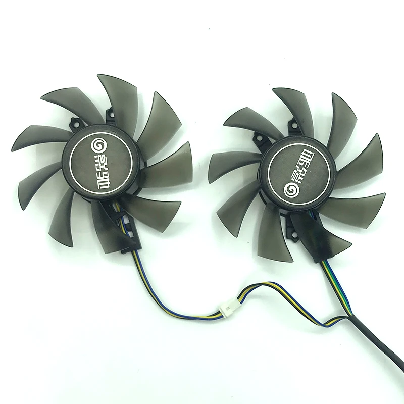 2 Pçs/lote P106 GA82S2H Para GALAX GTX1060 Fan Cooler Para Placas Gráficas GeForce GTX 1060 OC KFA2 como substituição Do Ventila