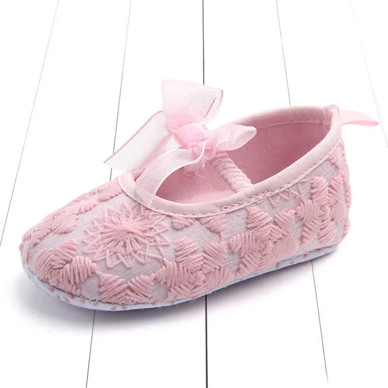 New baby girl shoes soft sole for 0-1 year old baby girl toddler shoes