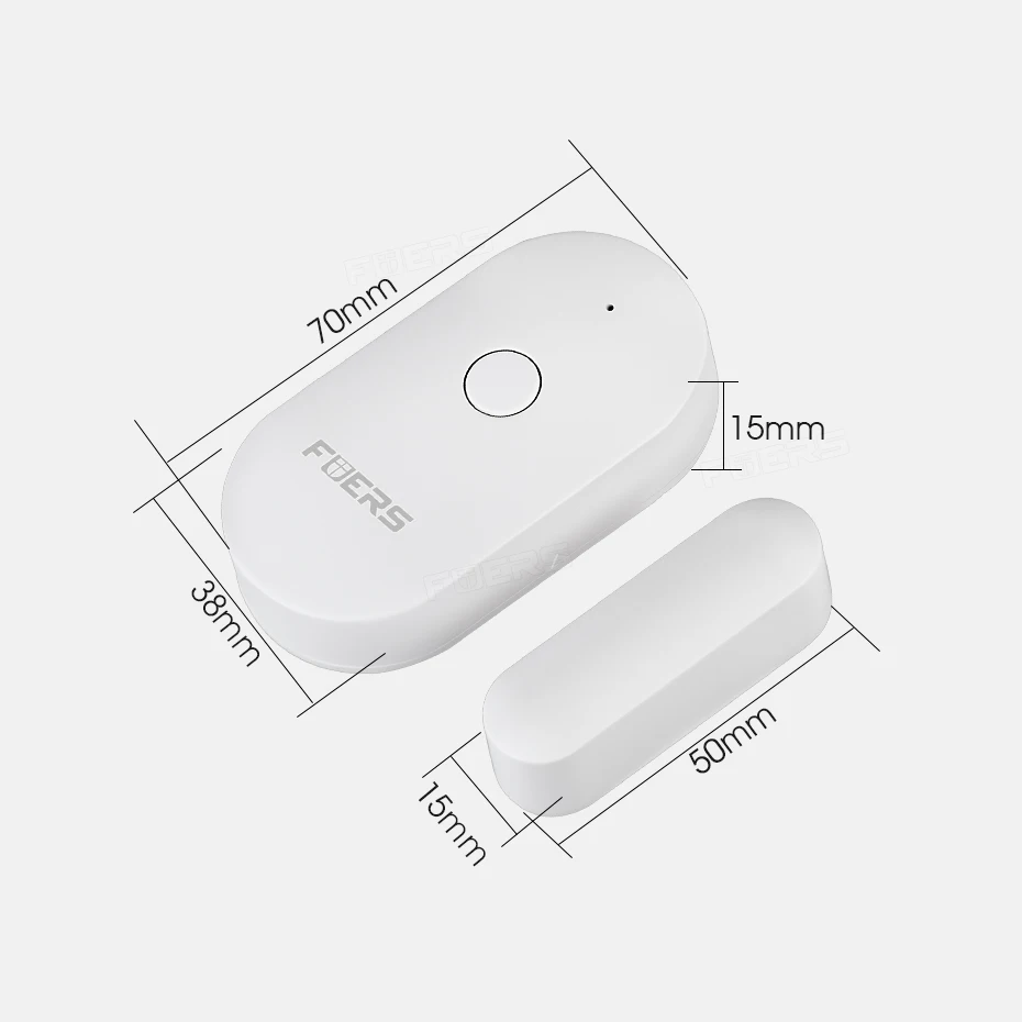 Fuers Tuya Smart Home WiFi Door Sensor Door Open Detectors Security Protection Alarm System Home Security Alert Security Alarm