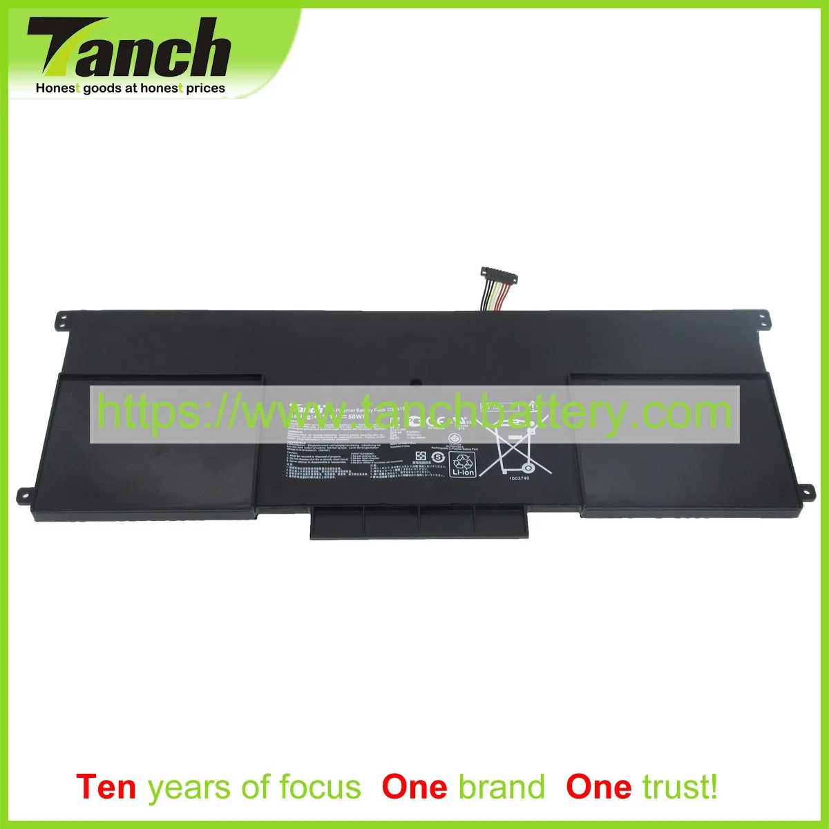 

Tanch Laptop Batteries for ASUS C32N1305 C32PhJ3 0B200-00540000 PP32CO124-1 0B1100-000190100 UX301LA-DH51T 11.1V 6cell