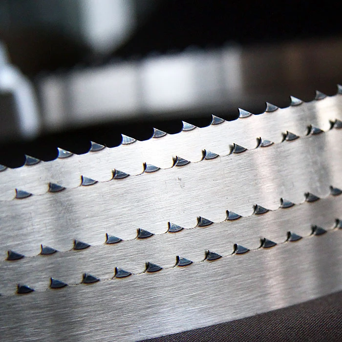 High quality and factory direct frozen bone meat cutting band saw blade with high quality from saw mills made by alloy steel