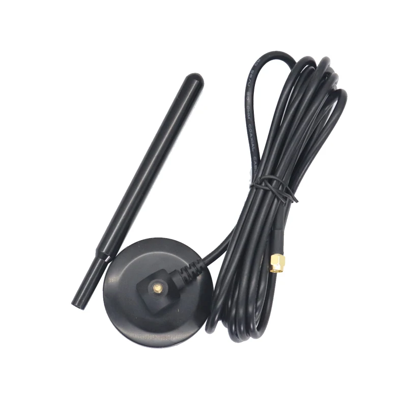 38DBi high gain 2.4G large suction cup  omni antenna WIFI router pure copper rod antenna for Asus router mikrotik TP-Link