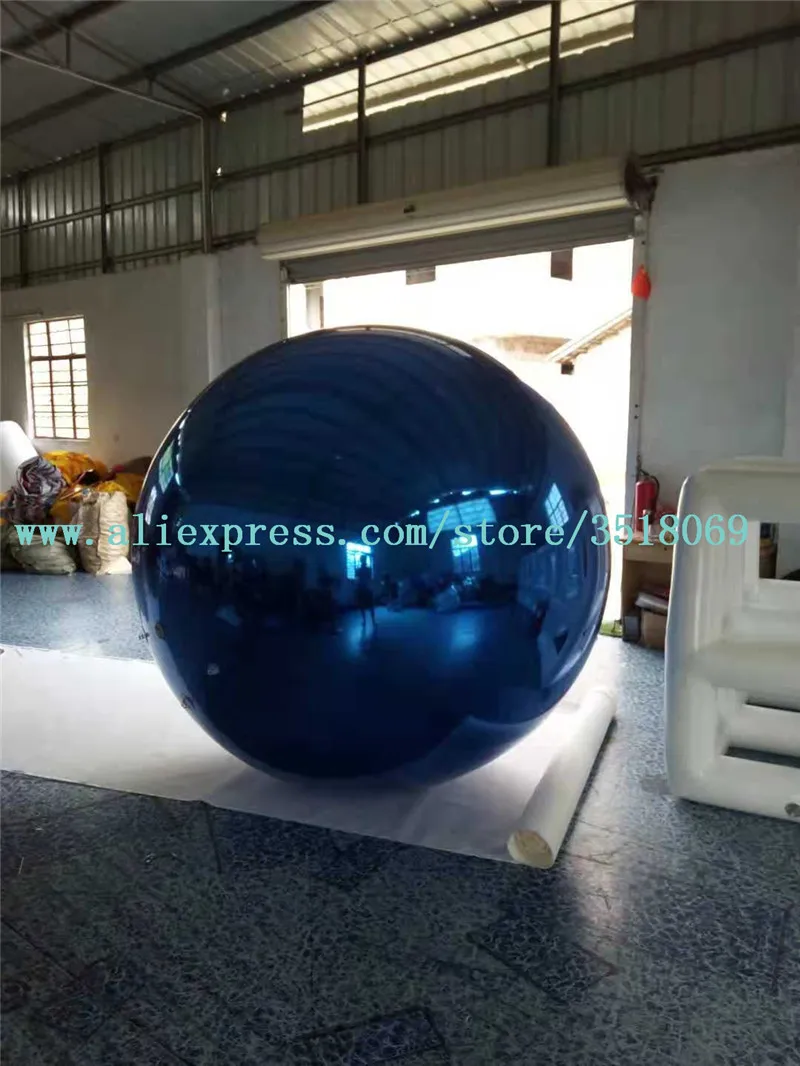 PVC party decoration giant hanging inflatable mirror ball