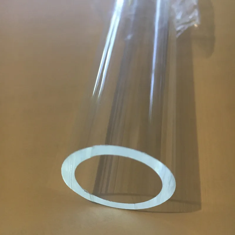 Diameter 25/30/40/50mm PC Tube Plastic Clear Pipe Polycarbonate Tubing LED LIGHTing Outside Lampshades Aquarium Tank Fitting