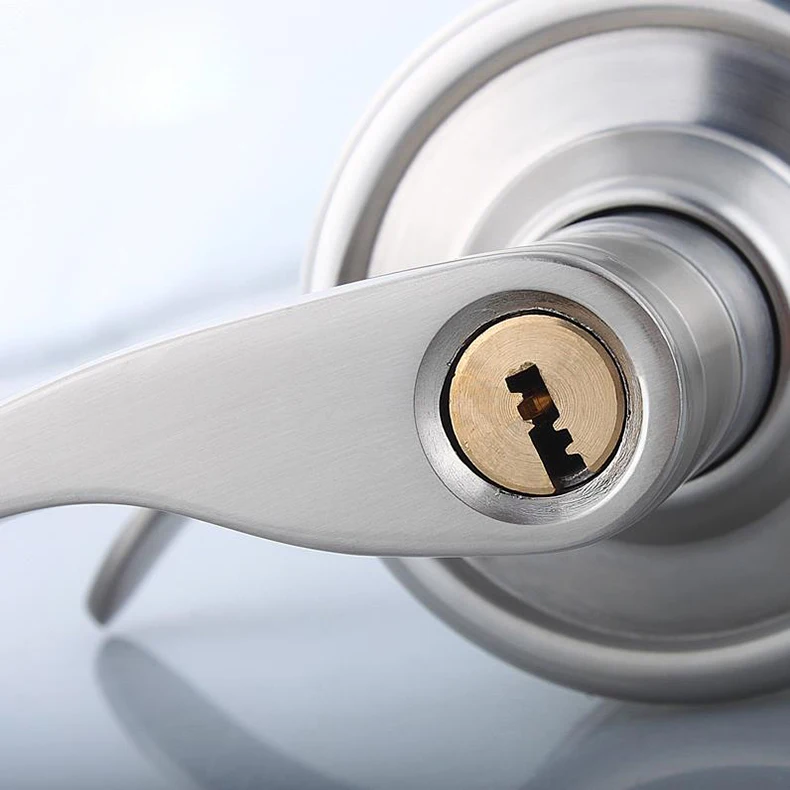 Pure copper core ball lock ball door lock handle ball lock bedroom door ball lock ball handle lock