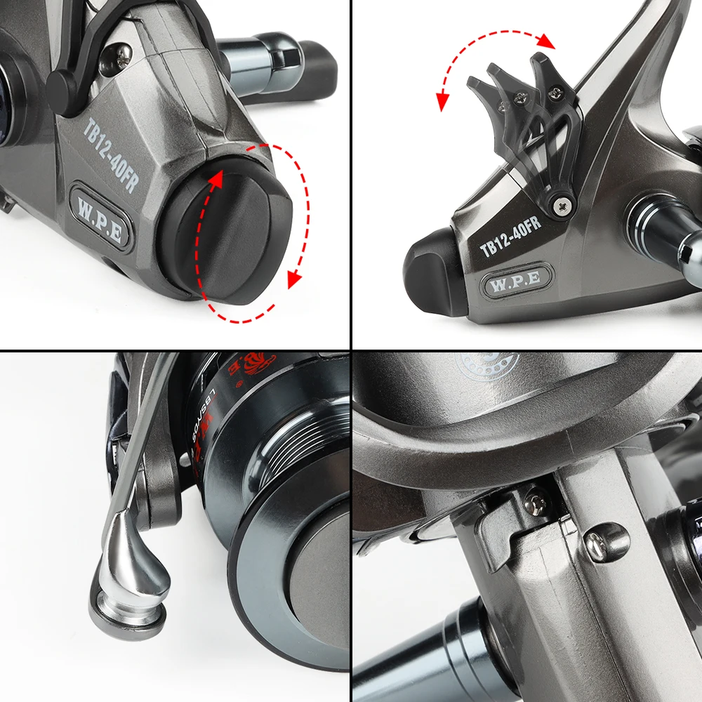 W.P.E TB12 Carrete giratorio alta precisión para carpa - imagen 5