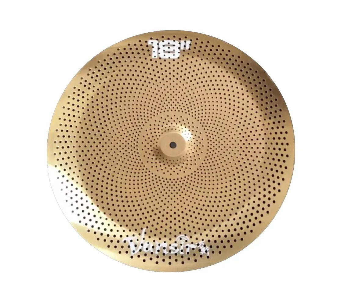 

Musical Instrument Vansir Gold Color Low Volume Cymbal 10" Splash+16" China+18" China