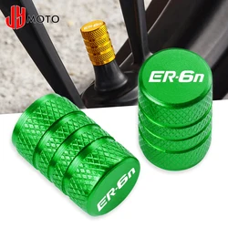 Motorcycle Accessorie Tires Valves Tyre Stem Cover Air Caps Airtight Theftproof Wheel For Kawasaki ER6F ER6N ER-6N 2012-2020