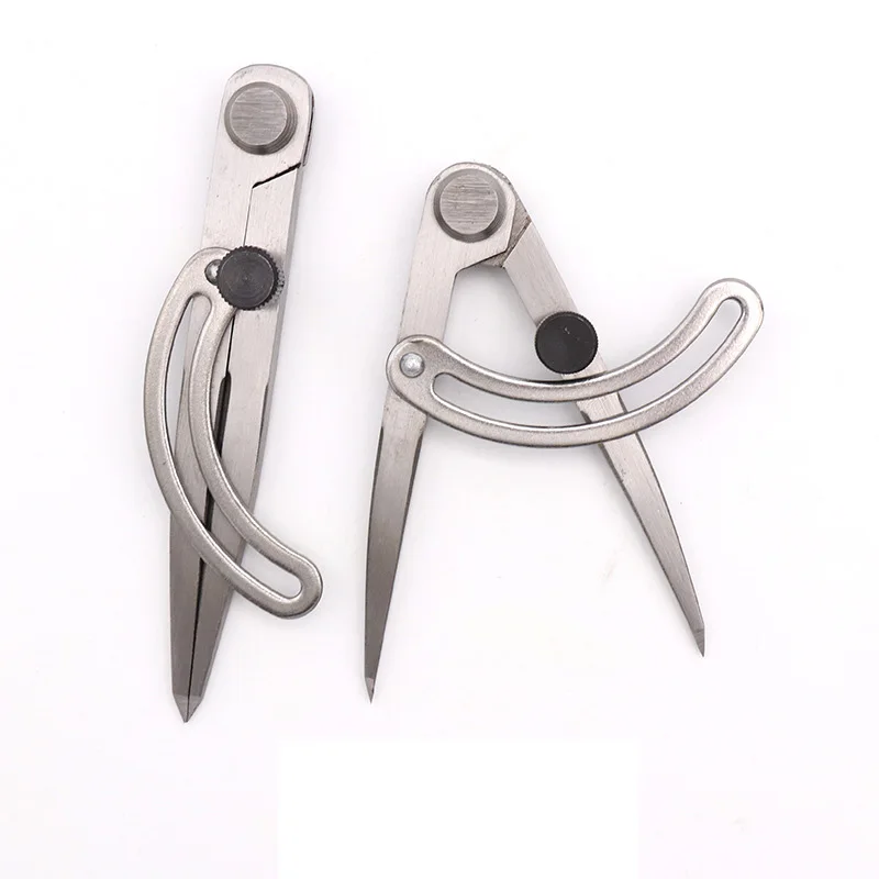 1 pc Leather Spacing Gauge fitters draw compasses  carbon steel head edge trimmer leather tools Leather DIY accessories