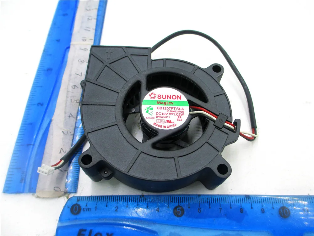 

For Sunon EF70251B1-C030-S99 Projector Cooling Fan Blower 12V 4.01W Four-wire GB1207PTV3-A 13.B4432.F 7025 7CM Projector fan