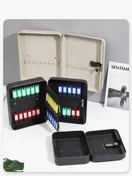 جدار قابل للتركيب المعادن مفتاح كلمة السر وكالة العقارات خزانة مفاتيح السيارة تخزين صندوق الأمان