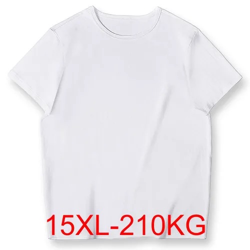 Camiseta extragrande de verano para hombre, busto de 186cm, 15XL, 14XL, 13XL, 12XL, 11XL, 10XL, peso 210kg, camiseta de talla grande para hombre