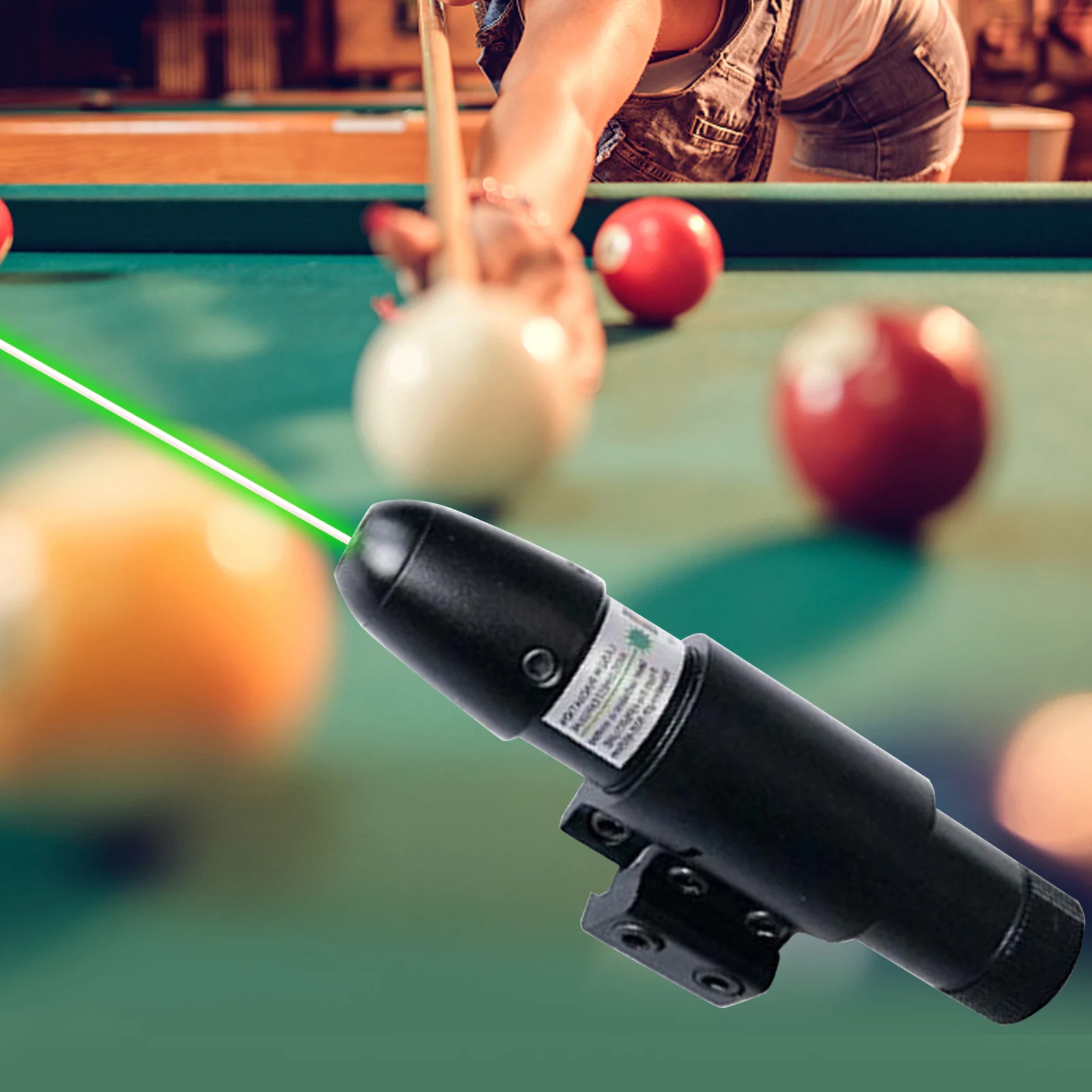 Snooker Laser Cue Sight Billiard Training Equipment Snooker Cues Laser Action Correction Exerciser Billar Accessory