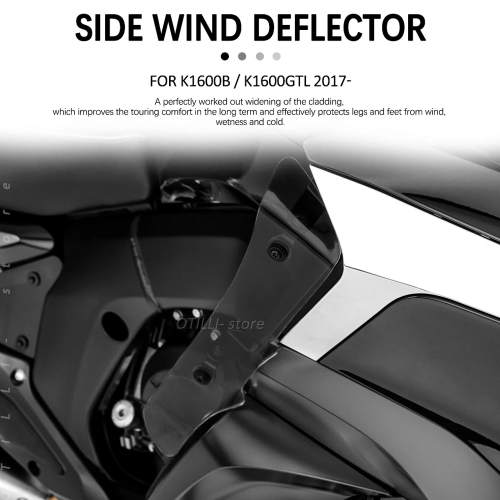 NEW Motorcycle Accessories Foot Protectors Guard Feet Mudguard Guard Fender For BMW K1600B K1600GTL K 1600 B GTL 2017-2021 2020